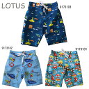 子供用 水着【LOTUS JR SURFPANTS】 LOTUS ロタスジュニア 水着 サーフパンツ 男児用おすすめ かわいい ジュニア