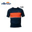 エレッセ ellesse メンズラッシュTシャツ カラーブロックラッシュガード 半袖 フィットネス フィットネス メンズ 水着 ラッシュガード【EN18185】 2,780円