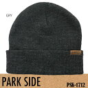 ビーニー 大人用PARKSIDE パークサイド beanie ビーニー シンプル ニット帽スノーボード スキー【PSK-1712】