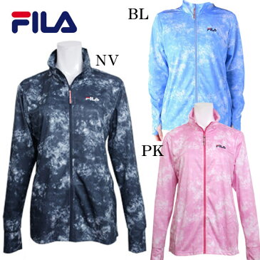 【送料無料】【418-631】 FILA 長袖かわいい　おしゃれ　ラッシュガードトレニーング　ジャケット ジャージ　女性用ボーダーライントップス　フィラおすすめ エクササイズ フィットネス 05P12Oct14