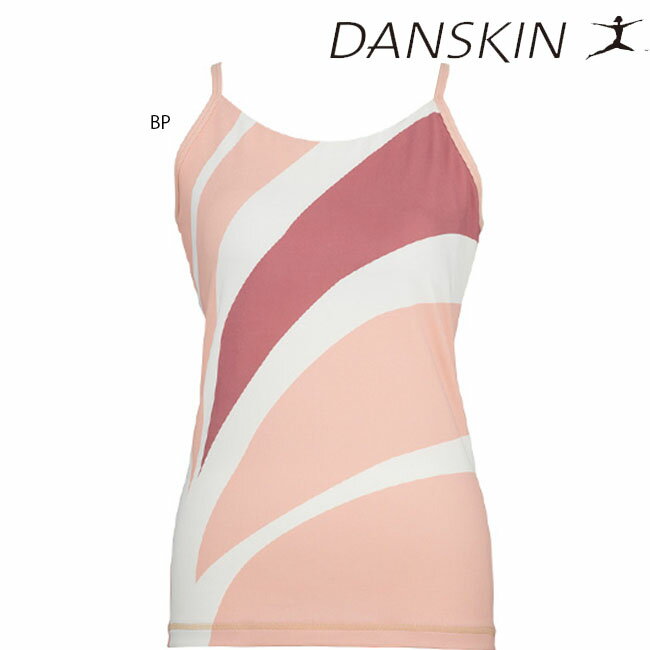 【限定価格からさらに最大300円OFFクーポン！9/4 20時〜9/11 1時59分まで】【DY17102P】DANSKIN ダンスキン　レディース トレーニングウェア プリントキャミソールダンス エアロビクス エクササイズ ヨガフィットネス