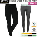 メリノウール XTM レディース ロングインナーパンツ メリノウール(230g/m2) AUSTRALIAN MERINO スキー スノーボード ウィンタースポ...