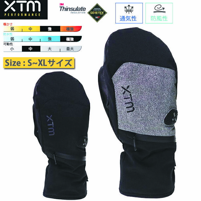 スノーグローブ ゴアテックス XTM エックスティエム　グローブ　ユニセックススキー　スノーボード　ウィンタースポーツ　アクセサリー　SAGE ADULT UNISEX MITT　アウトドア