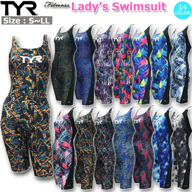 フィットネス水着　TYR　 レディース ティア トレーニング水着　 レディース　オールインワン水着 競泳..