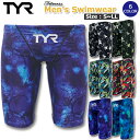 【50円OFF!★GWクーポン★3000円以上ご購入の方!5/1〜5/6迄】メンズ水着 フィットネス水着 TYR ティア 限定デザイン トレーニング水着 練習...