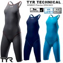 水着 競泳水着 TYR ティア スパッツスーツ オールインワン水着レディース FINA承認 WOMEN 039 S Thresher OPEN BACK【TPSF06A】