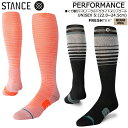 【500円OFFクーポン！15,000円以上ご購入の方★4/27 20：00～4/27 9：59迄】ソックス 靴下 くつ下 STANCE スタンス スノーボード スキー スノーボード用ソックス スキー用ソックス スノー スノーウルトラライトメリノウール ユニセックス【A718C23】