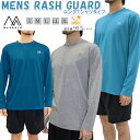 ラッシュガード 長袖 メンズ スイムウエア スイムトップス スイム 男性用 MASHALO マシャロ UVカット 紫外線防止 UPF50+ 水泳 プール 海水浴...