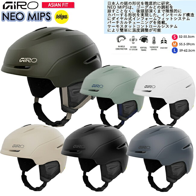ヘルメット：GIRO NEO MIPS 、L（58-62.5cm）、未使用・新品 楽天市場】giro neo mipsの通販