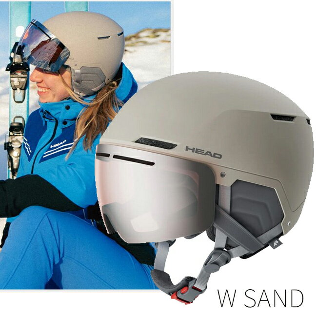 ヘルメット スノーヘルメット バイザー付き スノーギア ウィンター スポーツ 大人用 HEAD ヘッド【CINEMA】 3