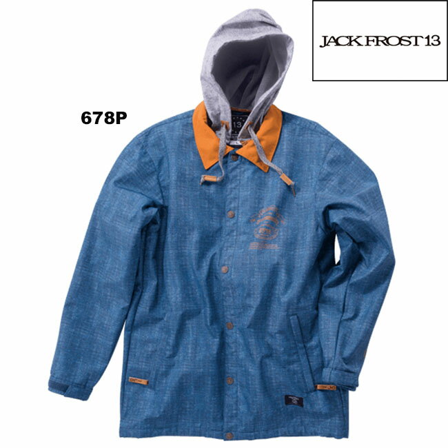 【250円OFFクーポン☆金額条件あり！　5/9(木)20:00～5/16(木)1:59迄】JACK FROST13 COACH JKT ジャックフロストワンスリー　スノーウェアボードウェアオンヨネ(ONYONE) ユニセックス　ストリート　男性用【JFJ98701A】