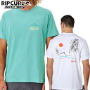 メンズ 半袖 Tシャツ リップカール RIPCURL 男性用 スタンダードフィット スポーツ アウトドア【CTEZI9】