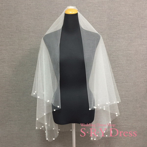 1000円ポッキリ ウェディングベール ショート ウエディングベール ヴェール Veil ウェディング ウエディング 2層 フェイスアップタイプ ベールアップ ベールダウン 金属コーム付き 上質チュール ホワイト オフホワイト SV-9501