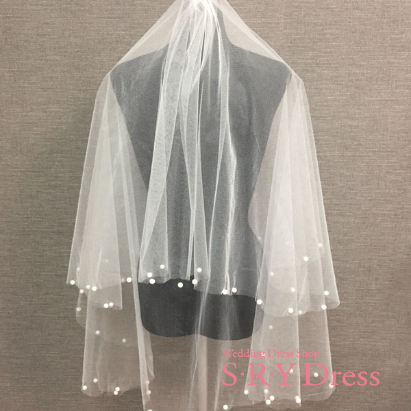 1000円ポッキリ ウェディングベール ショート ウエディングベール ヴェール Veil ウェディング ウエディング 2層 フェイスアップタイプ ベールアップ ベールダウン 金属コーム付き 上質チュール ホワイト オフホワイト SV-9501