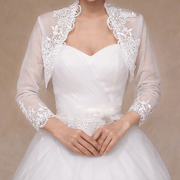 ウェディングドレス ボレロ ウェディング ボレロ ボレロ長袖 レース ボレロ ガーディガン ボレロ 結婚式 フォーマル ショール ストール 花嫁 ブライダル パーティードレス 二次会 フォト 前撮り 海外挙式 花柄 ソフトレース ボレロ