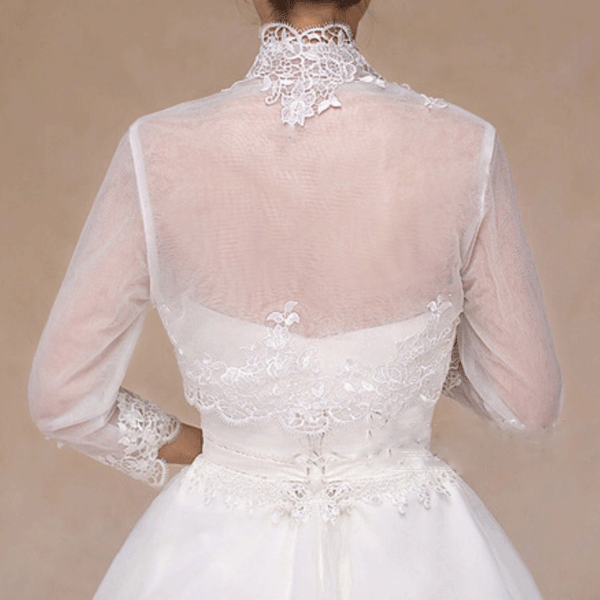 ウェディングドレス ボレロ ウェディング ボレロ ボレロ長袖 レース ボレロ ガーディガン ボレロ 結婚式 フォーマル ショール ストール 花嫁 ブライダル パーティードレス 二次会 フォト 前撮り 海外挙式 花柄 ソフトレース ボレロ