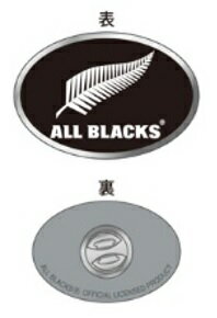 ALL BLACKS オールブラックス ピンバッジ(ロゴ.プリント)