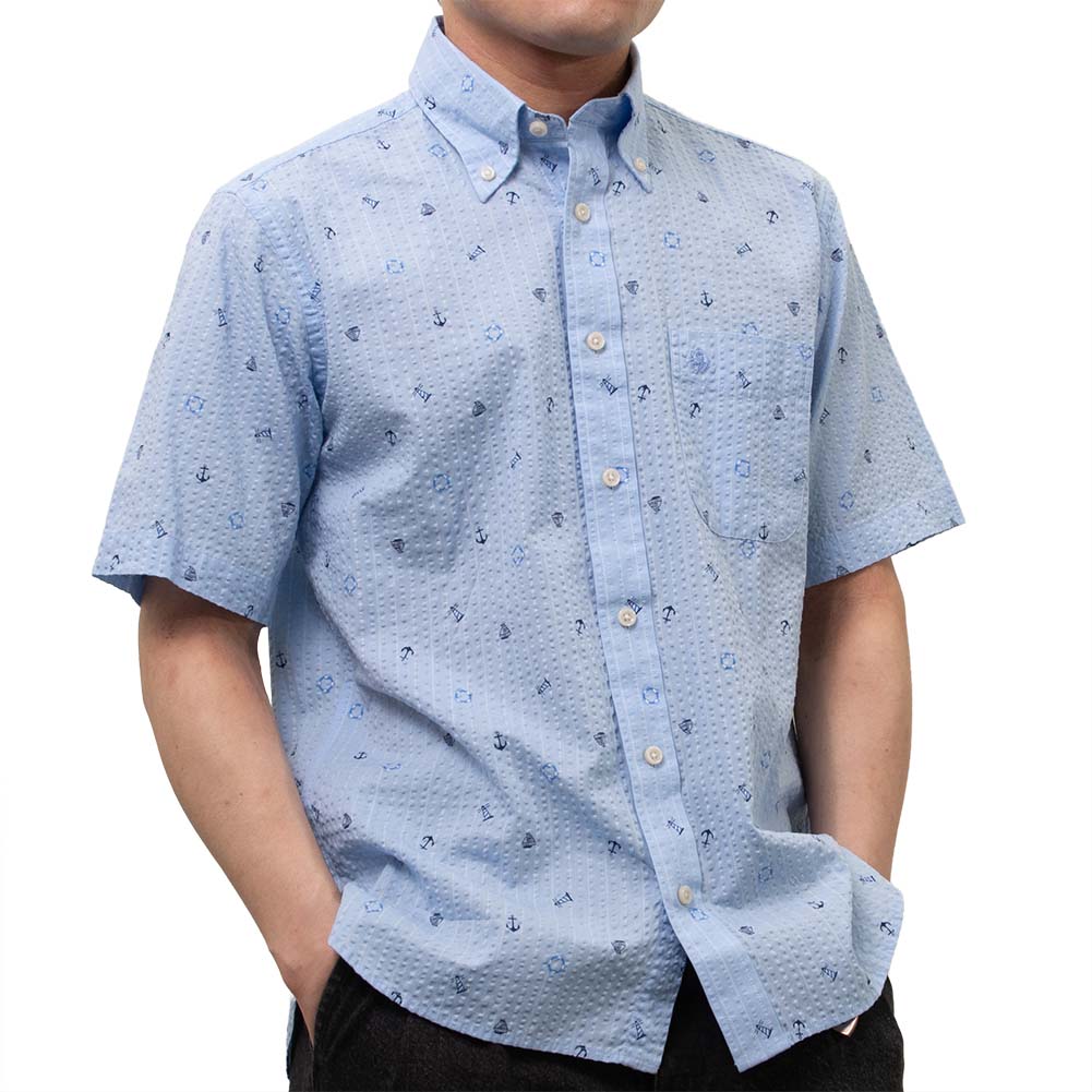 Rakuten - POLO BCS ポロビシーエス 半袖 ワイシャツ カジュアルシャツ