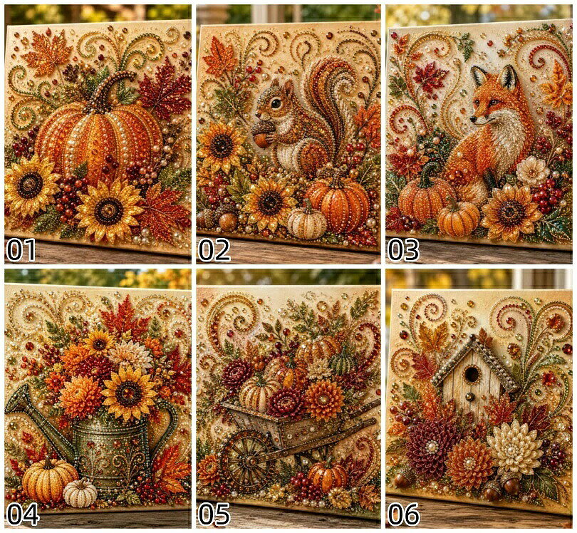 【48H限定200円クーポン】送料無料 刺繍キット ハロウィン パールアート ダイヤモ...