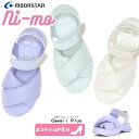 【送料無料・送料込(一部地域を除く)】MOONSTAR ムーンスター ni-mo ニーモ NM J132 子供用 サンダル かわいい キッズ ジュニア 子供靴 ...