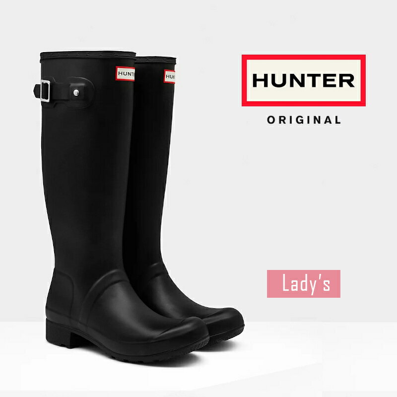 HUNTER ハンター レディース オリジナルツアー トールブーツ WFT1026RMA 長靴 レイ ...