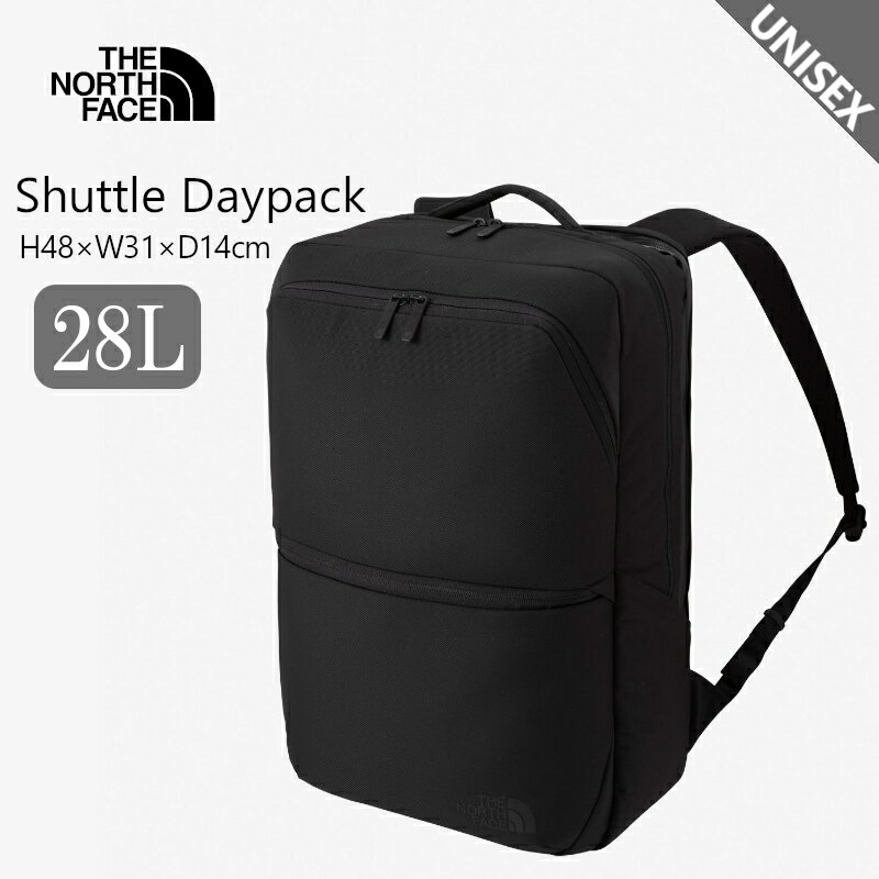 ノースフェイス Shuttle リュック 30L 黒 PC収納 通勤 通学 楽天市場】ザノースフェイス シャトルデイパック（男女兼用バッグ