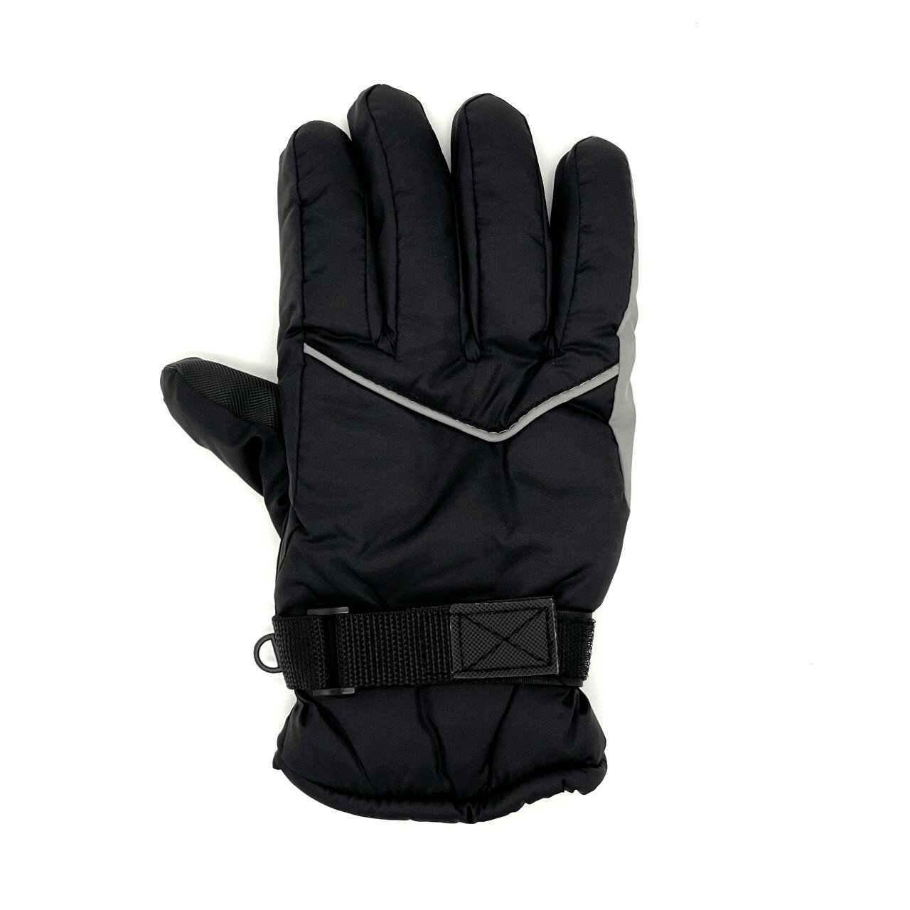 【送料無料】バイク用防寒カラーグローブDX【グレー】 バイク用/ビッグスクーター ビッグバイク スクーター カブ等