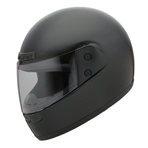 フルフェイス ヘルメット メタリックブラック フリーサイズ 全排気量対応　安心のSG新規格適合