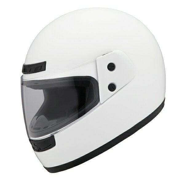 フルフェイス ヘルメット ホワイト フリーサイズ 全排気量対応　安心のSG新規格適合