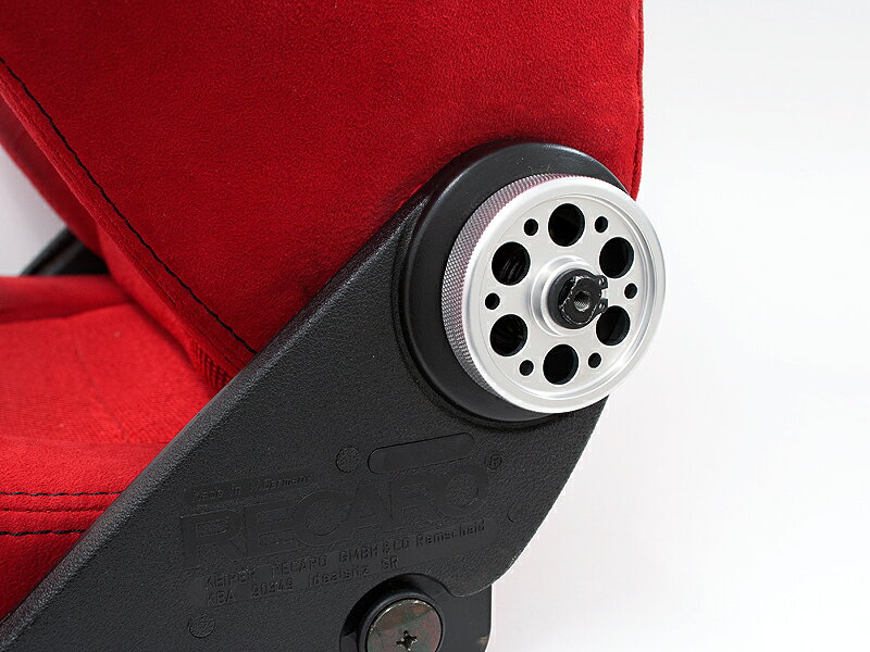 JADE レカロシート専用 アルミ薄型ダイヤル シルバー RECARO SR-3・SR-4・SR-5専用...