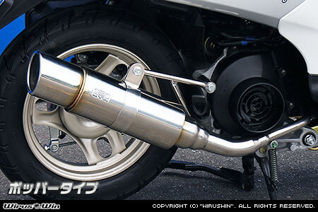 51 cc 〜125 cc  - WirusWin Today トゥデイ（AF61・AF67） ロイヤルマフラー ポッパータイプ/ウイルズウィン