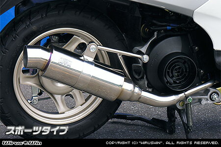 51 cc 〜125 cc  - WirusWin Today トゥデイ（AF61・AF67） ロイヤルマフラー スポーツタイプ/ウイルズウィン