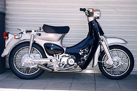 WirusWin カブ90 トラッカー ロッドサイレンサー マフラー/ウイルズウィン