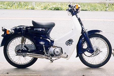 WirusWin カブ70 シャープマフラー/ウイルズウィン