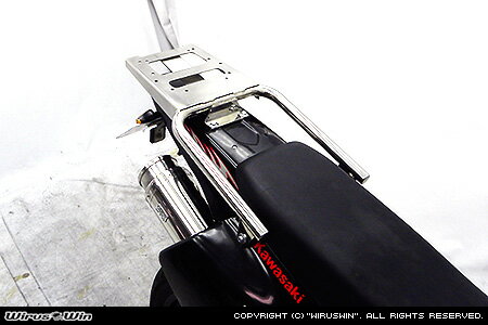 WirusWin D-TRACKER250(BA-LX250E) リアボックス用ベースブラケット付き タンデムバー/ Dトラッカー ウイルズウィン