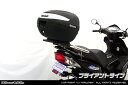 WirusWin PGO G-MAX125 SHAD製リアボックス付きタンデムバー /ウイルズウィン シャッド