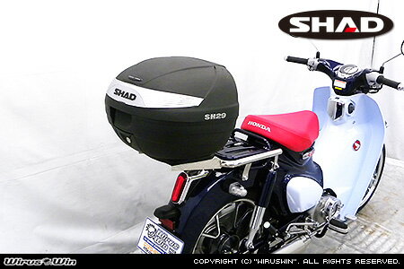 楽天市場 Wiruswin スーパーカブc125 2bj Ja48 Shad製リアボックス付き ダブルリアキャリア ウイルズウィン エスエスオート楽天市場店