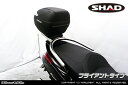 WirusWin KYMCO ダウンタウン125i ABS SHAD製リアボックス付きタンデムバー ブライアントタイプ /ウイルズウィン