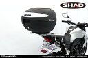 WirusWin CB250R(2BK-MC52) SHAD製リアボックス付きタンデムバー /ウイルズウィン