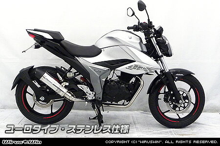 乐天商城 - WirusWin ジクサー150 (2BK-ED13N) ダイナミックマフラー ユーロタイプ ステンレス仕様 / ウイルズウィン