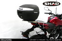WirusWin CB125R(8BJ-JC91) SHAD製リアボックス付きタンデムバー /ウイルズウィン