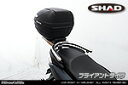 WirusWin NMAX155(8BK-SG66J ) SHAD製リアボックス付きタンデムバー /ウイルズウィン シャッド