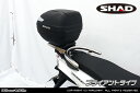 WirusWin ディオ110(8BJ-JK03) SHAD製リアボックス付きタンデムバー /ウイルズウィン シャッド