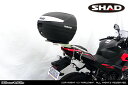WirusWin Ninja400(2BL-EX400G)(8BL-EX400L) SHAD製リアボックス付きタンデムバー /ウイルズウィン シャッド