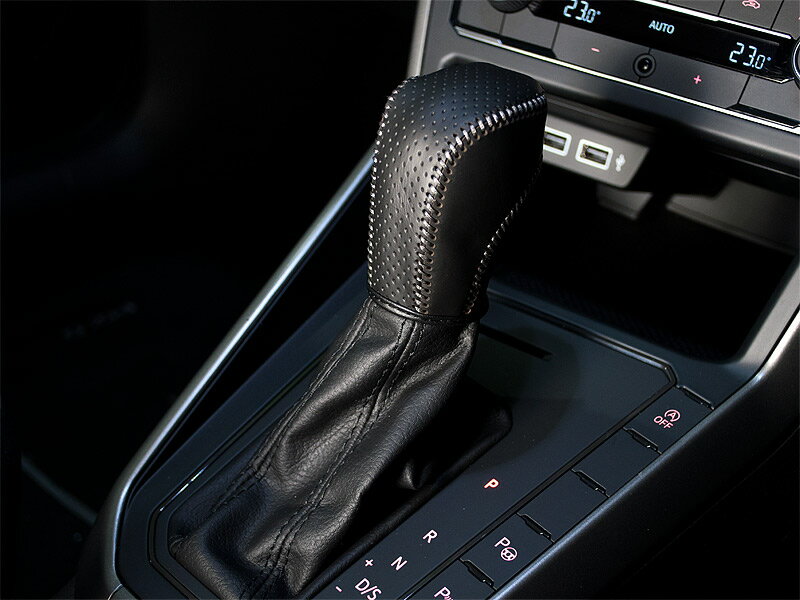 ファイヤーストーム Volks wagen DSG用 シフトノブカバー ディンプルタイプ シルバー / フォルクスワー..