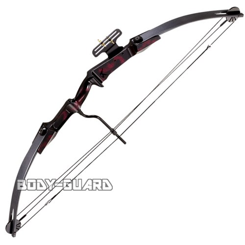 PerfectLine社製COMPOUND BOW 55ポンドアーチェリー レッドカーボン 上級者向け アーチェリー コンパウンドボウ 本体 アーチェリー弓 ..