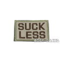 SUCKLESS ワッペン ベージュ オリーブ ブラウン マジックテープ式 ベルクロ サバゲー サバイバルゲーム コスプレ ファッション アイテム ミリタリー ...