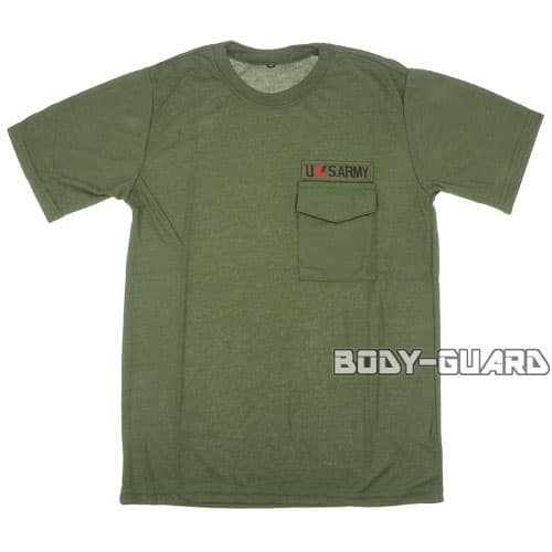 USARMY Tシャツ タイプ2 カーキ XL メンズ レディース ファッション スポーツ サバイバルゲーム サバゲ..