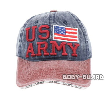 USARMY 国旗付き キャップ ボルドー×ネイビー メンズ レディース 帽子 男女兼用 アウトドア スポーツ ファッション コスプレ ダンス ストリート系 日よけ 熱中症対策 日射病対策 カジュアル 野球帽 かっこいい 刺繍 文字 アメリカ ARMY 陸軍