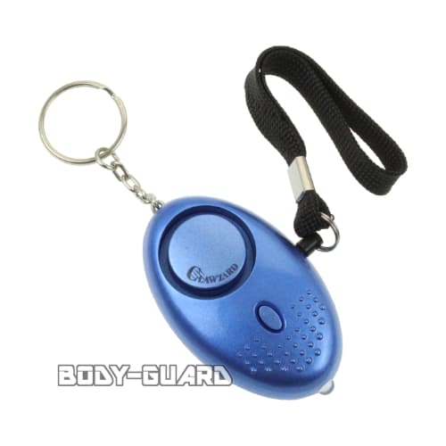 CLAWZARD ライト付き防犯ブザー L002 ブルー 防犯アラーム ベル 大音量 130dB 小学生 ランドセル 女性 ..